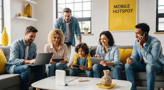 mobile hotspot family workspace