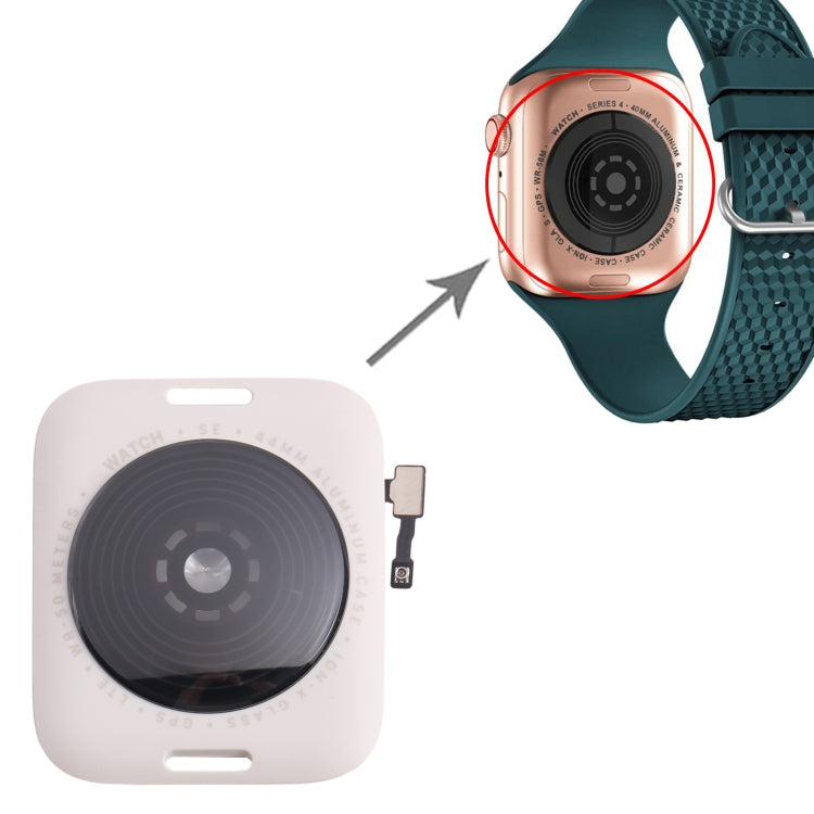 For Apple Watch SE 2022 44mm LTE Edition Rear Housing Glass Cover with Cable (Aurora) - Back Cover by PMC TechLife | Online Shopping South Africa | PMC TechLife | Buy Now Pay Later Mobicred