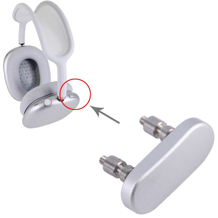 For AirPods Max Side Button (Silver) - Airpods Series by PMC TechLife | Online Shopping South Africa | PMC TechLife | Buy Now Pay Later Mobicred