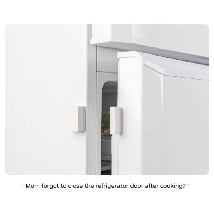 Original Xiaomi Intelligent Mini Door Window Sensor for Xiaomi Smart Home Suite Devices, with the Xiaomi Multifunctional Gateway Use (CA1001)(White)