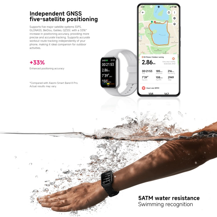 Original Xiaomi Smart Band 9 Pro 1.74 inch AMOLED Screen 5ATM Waterproof Smart Watch, Support Blood Oxygen / Heart Rate Monitor (Black) - free shipping - PMC Jewellery - Order now!