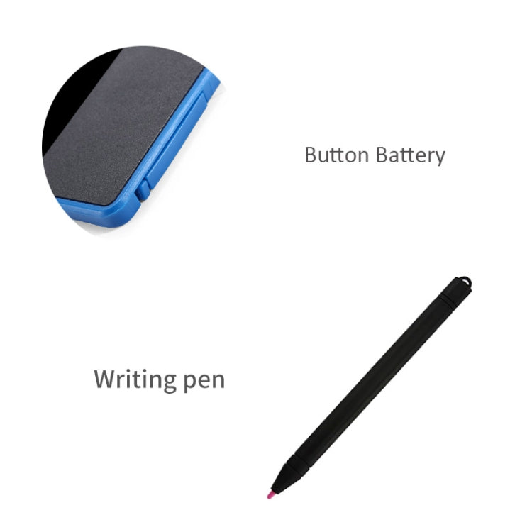 Portable 12 inch LCD Writing Tablet Drawing Graffiti Electronic Handwriting Pad Message Graphics Board Draft Paper with Writing Pen(White)