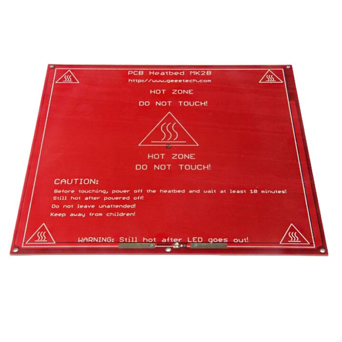 MK2B Heated Bed Prusa Soldered Resistor & LED for Reprap, Mendel - Parts by PMC TechLife | Online Shopping South Africa | PMC TechLife | Buy Now Pay Later Mobicred