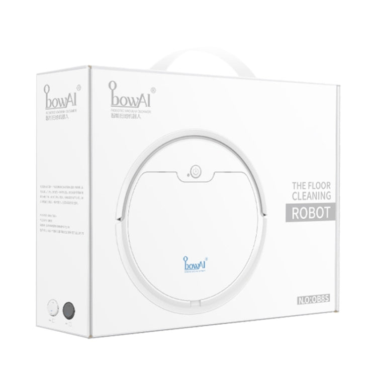 BOWAI OB8S Household Intelligent Path Charging Sweeping Robot (White) - Robot Vacuum Cleaner by PMC TechLife | Online Shopping South Africa | PMC TechLife | Buy Now Pay Later Mobicred