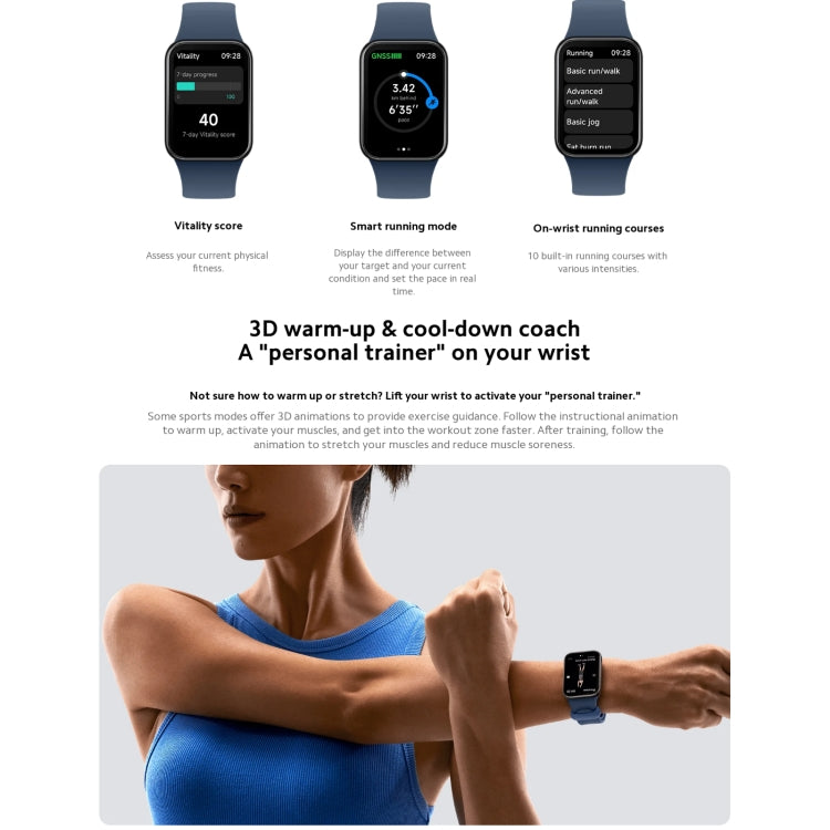 Original Xiaomi Mi Band 8 Pro Global 1.74 inch AMOLED Full Color Screen 5ATM Waterproof Smart Watch, Support GPS / Heart Rate (Black) - Wearable Devices by Xiaomi | Online Shopping South Africa | PMC Jewellery | Buy Now Pay Later Mobicred