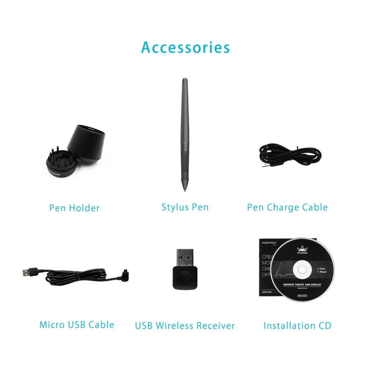 HUION Inspiroy Series Q11K 5080LPI Professional Art USB Graphics Drawing Tablet for Windows / Mac OS, with Digital Pen - free shipping - PMC TechLife - Order now!