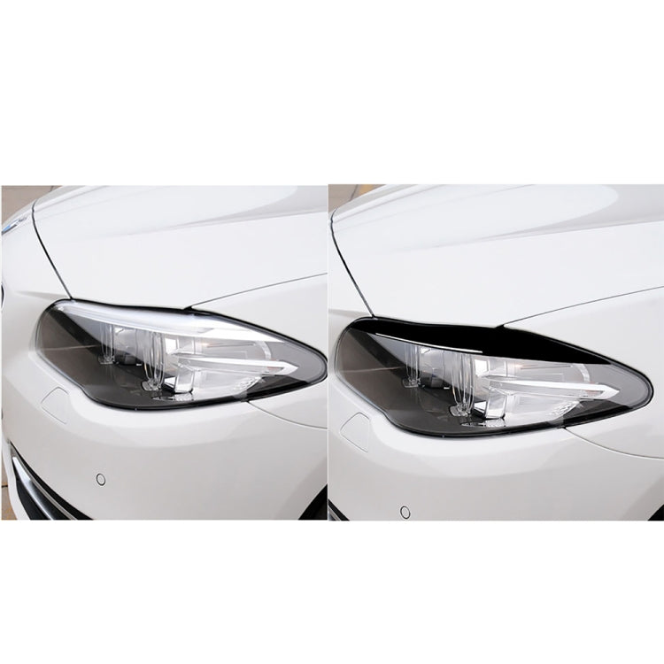 For BMW 5 Series F10 2010-2013 Car Lamp Eyebrow Decorative Sticker,Left and Right Drive Universal - Decorative Strip by PMC TechLife | Online Shopping South Africa | PMC TechLife | Buy Now Pay Later Mobicred