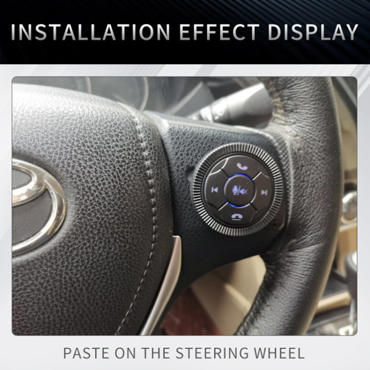 DQX-999A Multifunctional Steering Wheel Button Controller Car DVD Screen Wireless Remote Control (Black) - free shipping - PMC Jewellery - Order now!