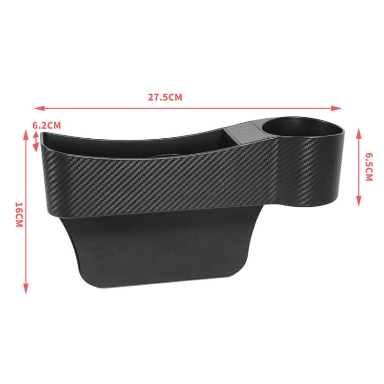 CARFU AC-2294 Car Seat Gap Multi-function Storage Box(Black) - free shipping - PMC Jewellery - Order now!