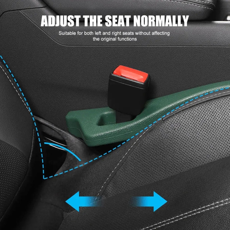 Car Seat Gap Bar Car Interior Armrest Box Gap Leak-proof Filler (Brown)