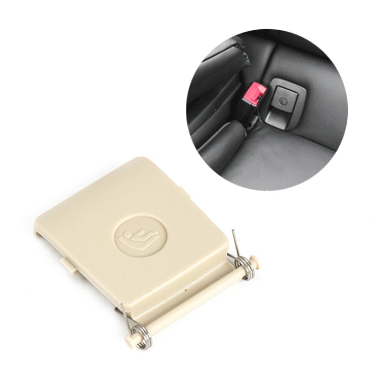 For BMW 3 Series E93 Left Driving Car Child Safety Seat Isofix Switch Cover 5220 9112 425-1(Beige)