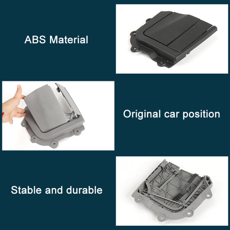 For BMW 3 Series E93 Left Driving Car Convertible Rear Platform Right Hinge Cover Folding Cover 5437 7175 482(Grey)