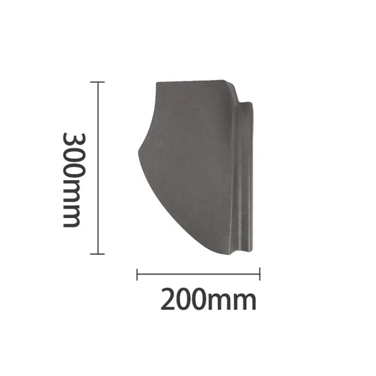 For Mercedes-Benz CLS W219 Car Left Side Front Door Trim Cover Panel 21972701289051(Black)