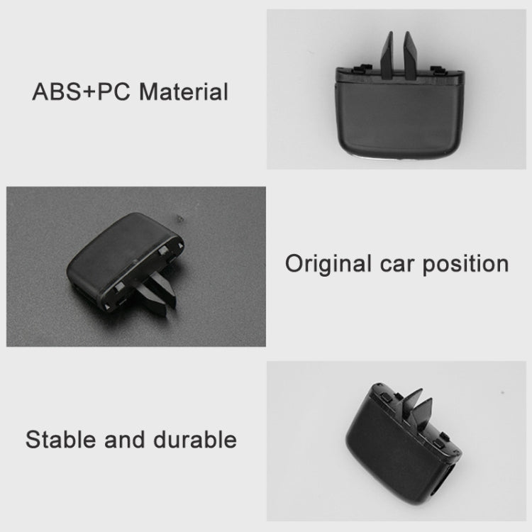 For Toyota Previa Left-hand Drive Car Left and Right Air Conditioning Air Outlet Paddle 55670-28250 (Beige) - Air Conditioning System by PMC TechLife | Online Shopping South Africa | PMC TechLife | Buy Now Pay Later Mobicred