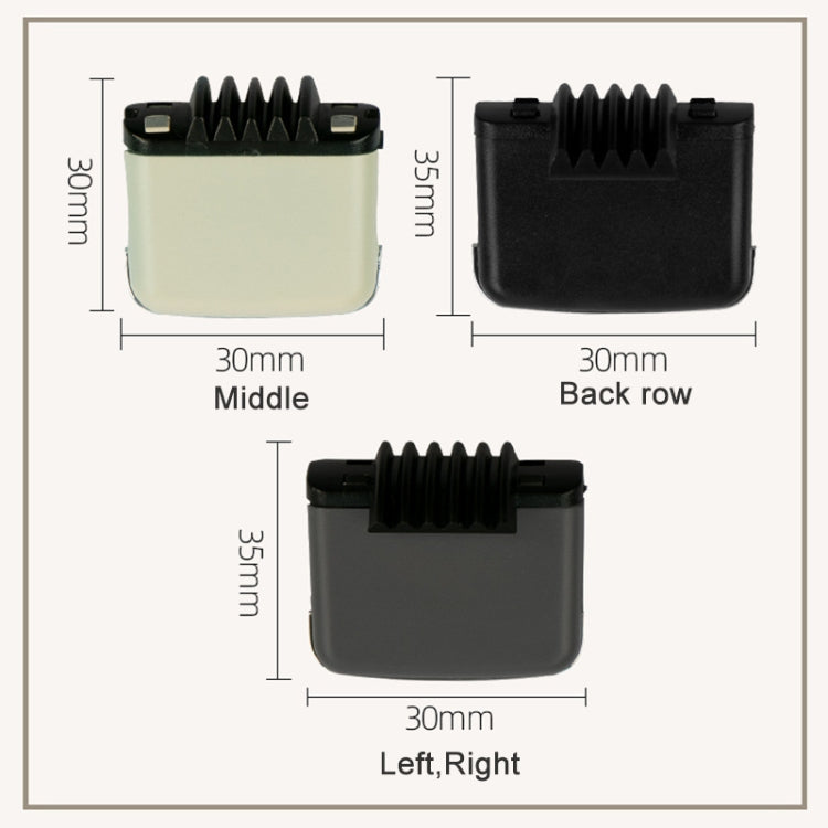 For Lexus ES240 / ES350 Left-hand Drive Car Middle Air Conditioning Air Outlet Paddle 55660-33210(Black)