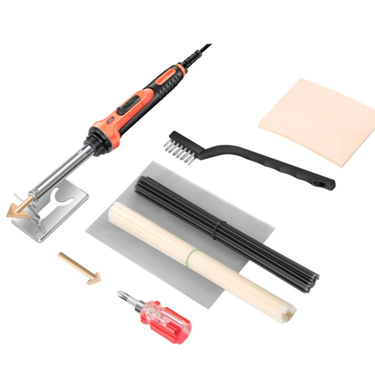 100W Electric Soldering Iron Plastic Welding Machine Car Bumper Repair Plier, AU Plug (White)