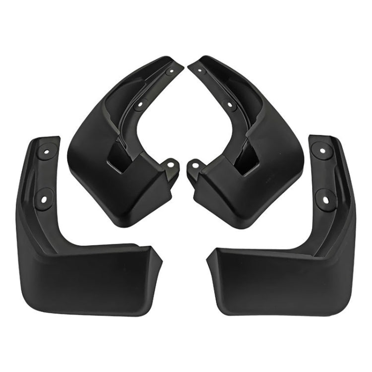 For Toyota Avanza 2012-2021 4pcs/Set Car Auto Soft Plastic Splash Flaps Fender Guard