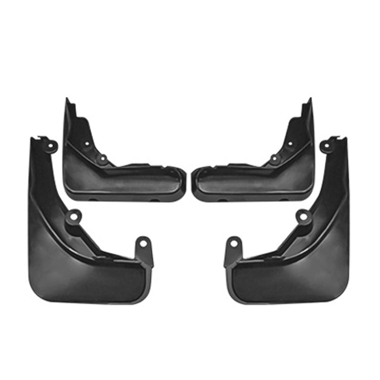 For Mercedes-Benz E-class 2014-2015 4pcs/Set Car Auto Soft Plastic Splash Flaps Fender Guard