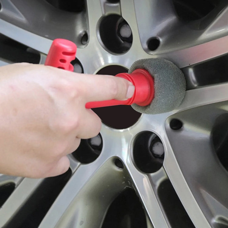 Car Embedded Replaceable Sponge Tire Screw Cleaning Brush - free shipping - PMC TechLife - Order now!