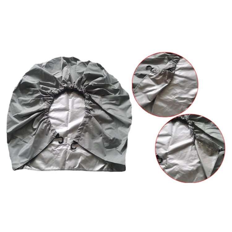 4pcs / Set Car Tire 420D Oxford Cloth Protective Cover, Diameter: 48-58cm, Width: 29cm