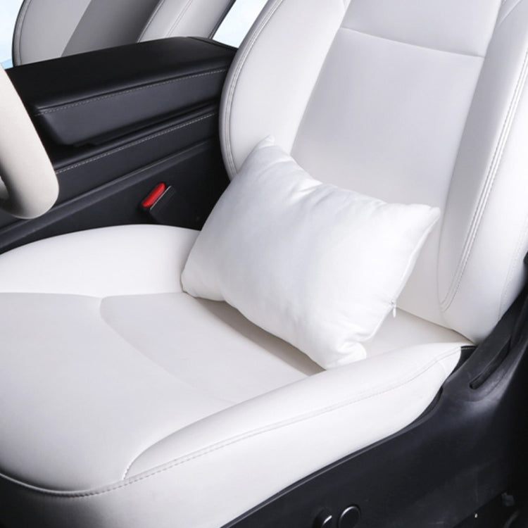 For Tesla Model 3 / Y Car Seat Lumbar Support Pillow (Black)