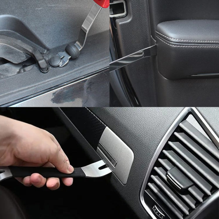 4-5 inch Short Car Door Panel Removal Rubber Buckle Screwdriver (Blue) - Hand Tool Sets by PMC TechLife | Online Shopping South Africa | PMC TechLife | Buy Now Pay Later Mobicred