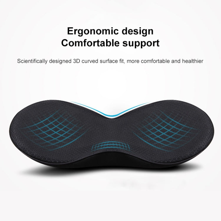 Car mini Seat Cushion Breathable Lumbar Seat Mat (Red)