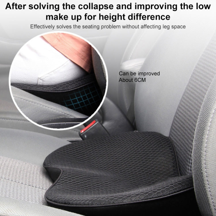 Car mini Seat Cushion Breathable Lumbar Seat Mat (Beige)