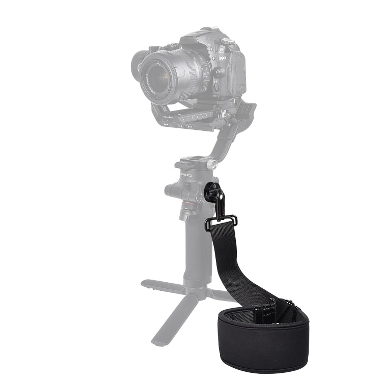 STARTRC Thickening Stress Relieving Neck Strap Lanyard Hang Rope Buckle for DJI RONIN RS-2 / RONIN RS-C2(Black) - free shipping - PMC Jewellery - Order now!