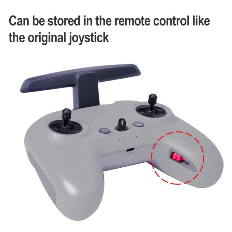Sunnylife FV-YG9306 Aluminum Alloy Rocker Joystick for DJI FPV Remote Control 2 (Black) - by Sunnylife | Online Shopping South Africa | PMC Jewellery | Buy Now Pay Later Mobicred
