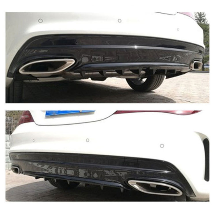 Universal Car Rear Bumper Lip Diffuser 5 Shark Fin Style Carbon Fiber ABS, Size: 60.0x18.0x5.0cm - Bumper by PMC TechLife | Online Shopping South Africa | PMC TechLife | Buy Now Pay Later Mobicred