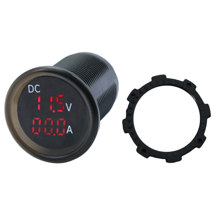 B3613 IP67 Water-resistant Car Modification 4.5-30V Voltmeter + Ammeter