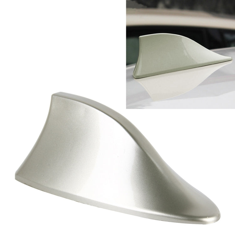 Universal Car Antenna Aerial Shark Fin Radio Signal For Auto SUV Truck Van(Champagne Gold)