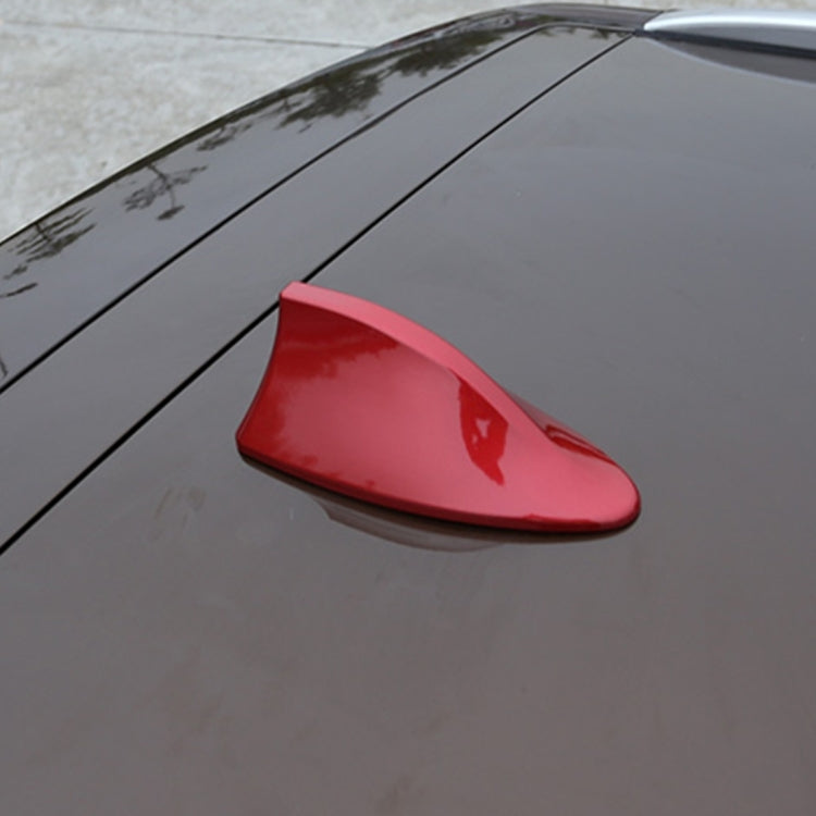 Universal Car Antenna Aerial Shark Fin Radio Signal For Auto SUV Truck Van(Red) - Aerials by PMC TechLife | Online Shopping South Africa | PMC TechLife | Buy Now Pay Later Mobicred