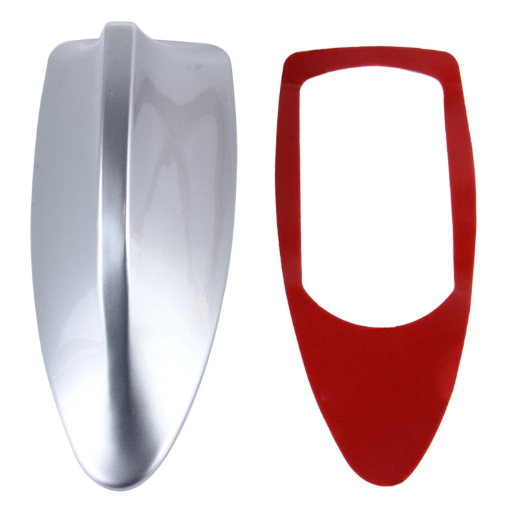 Universal Car Antenna Aerial Shark Fin Radio Signal For Auto SUV Truck Van(Silver)