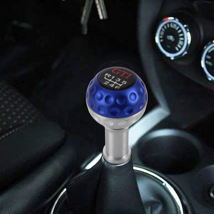 Universal Manual or Automatic Gear Shift Knob Fit for All Car(Blue)