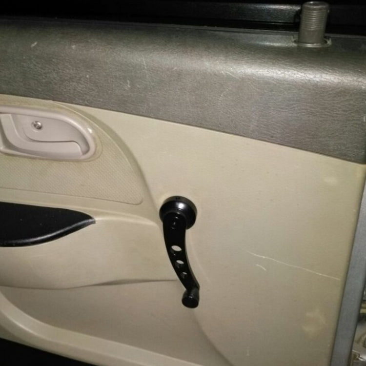 1 Pair Universal Car Wagon Door Window Crank Handle Winder Manual Door Crank Handle Window Winders(Black)