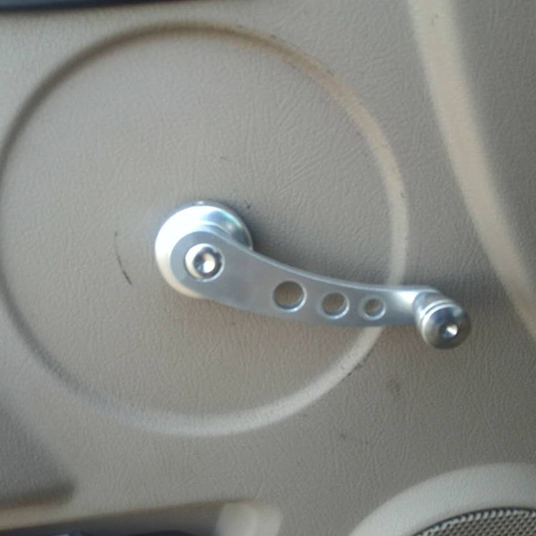 1 Pair Universal Car Wagon Door Window Crank Handle Winder Manual Door Crank Handle Window Winders(Silver) - Ornaments by PMC TechLife | Online Shopping South Africa | PMC TechLife | Buy Now Pay Later Mobicred