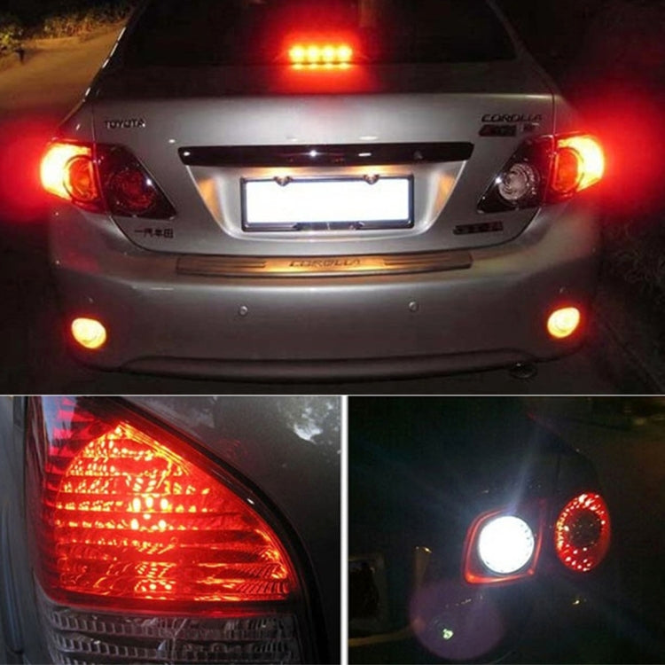 2 PCS 1157/BAY15D 60W Car Auto Brake Light with 12 XB-D Lamps, DC 12V(White Light)