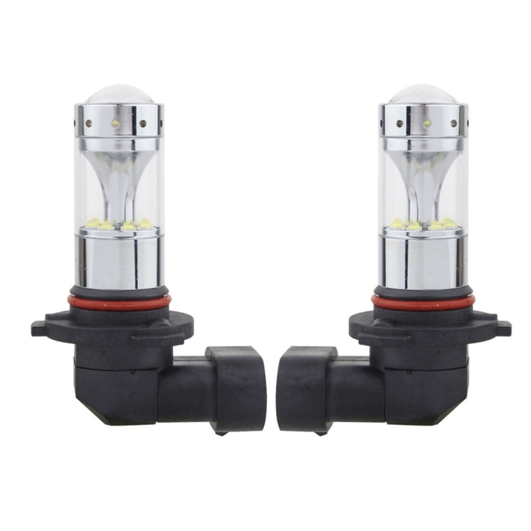 2 PCS 9005 60W 1200 LM 6000K Car Fog Lights with 12 XB-D LED Lamps, DC 12V(White Light)