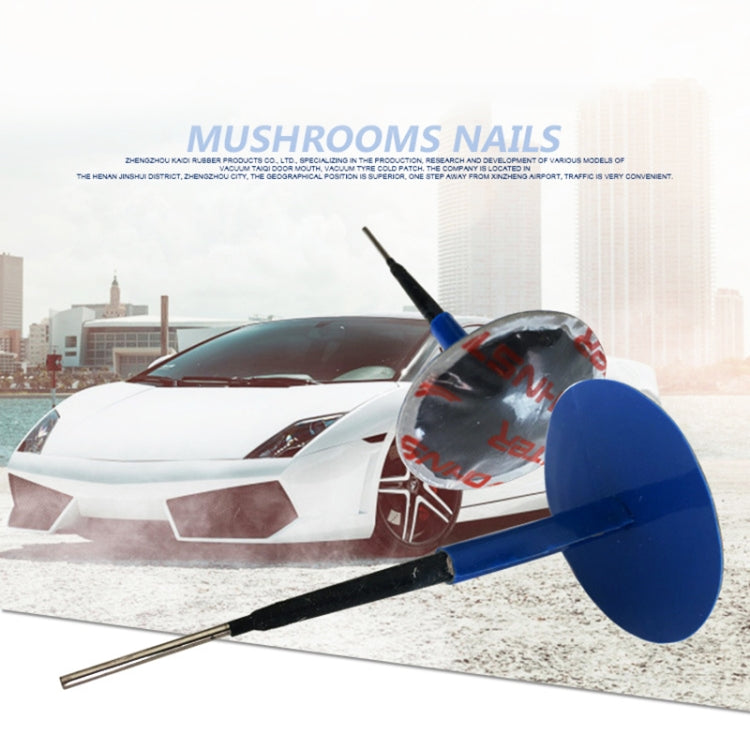24 PCS 6mm Mushroom Nail-tyre Film Tyre Cold Patch Film Rubber Tire Repair Kit - Tire Repair & Installation Tools by PMC TechLife | Online Shopping South Africa | PMC TechLife | Buy Now Pay Later Mobicred