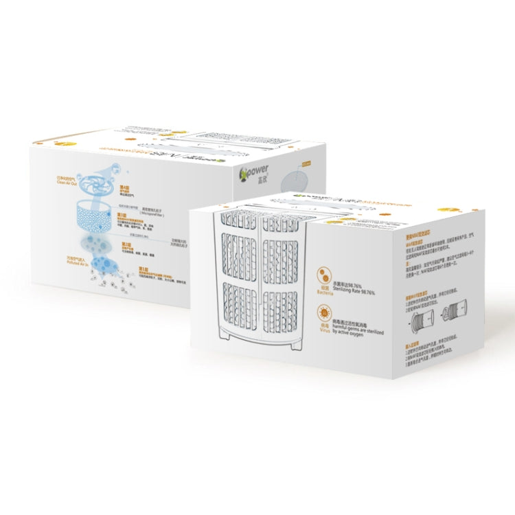 XPower M8 Car Air Purifier Filter + Filter Element for XPower X8 Nano Air Purifier - Air Purifier by Xpower | Online Shopping South Africa | PMC Jewellery | Buy Now Pay Later Mobicred