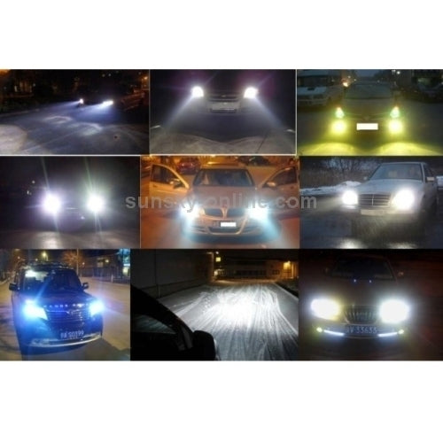 2 PCS 9005 Halogen Head Lamp 12V 100W 2400 LM 5000K Warm White Light - Halogen Lights by PMC TechLife | Online Shopping South Africa | PMC TechLife | Buy Now Pay Later Mobicred