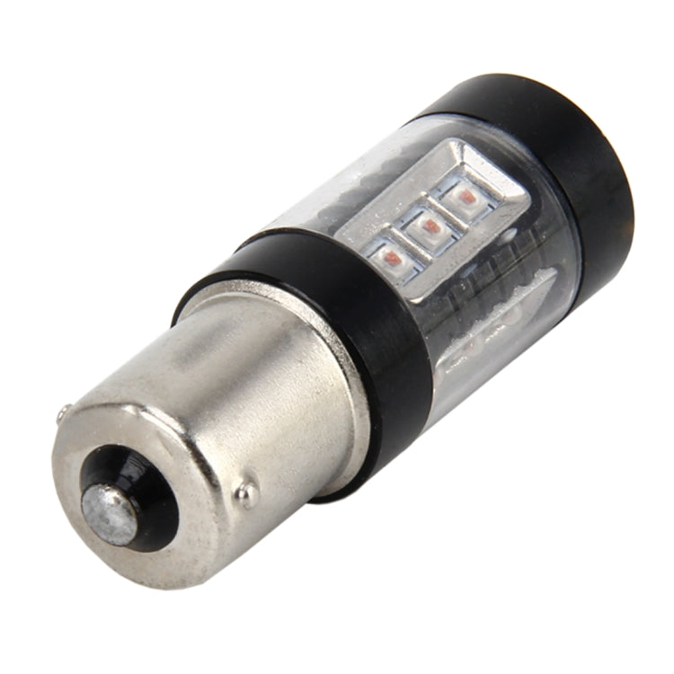 1156/BA15S 80W 1000 LM Car Auto Turn Light Backup Light with 16 Lamps, DC 12-24V(Yellow Light)