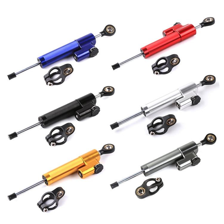 Motorcycle Handlebar Universal Shock Absorber Direction Damper Steering Stabilizer Damper Accessories(Black) - Engines & Engine Parts by PMC TechLife | Online Shopping South Africa | PMC TechLife