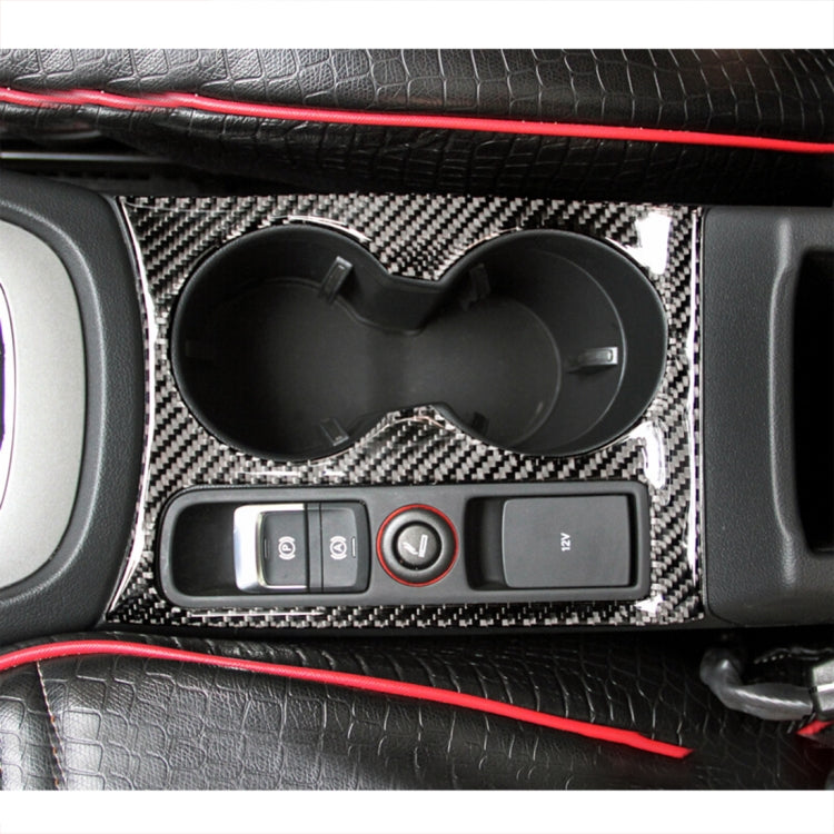 Carbon Fibre Car Water Cup Panel Decorative Sticker for Audi Q3 2013-2018 - Car Interior Mouldings by PMC TechLife | Online Shopping South Africa | PMC TechLife | Buy Now Pay Later Mobicred