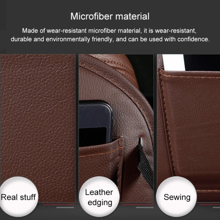 Multifunction Car Seat Pockets Folding Storage Bag (Black)