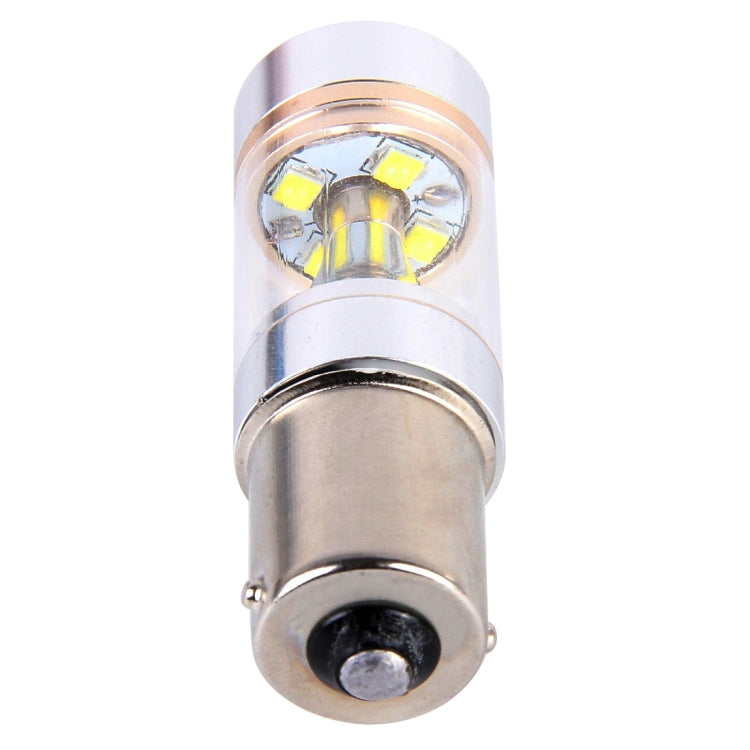 2 PCS 1156/BA15S 350LM 6000K 30W White Light 6 LED Canbus Car Reversing Light / Turn Light, DC 12V