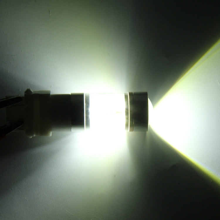 2 PCS T20/7443 350 LM 6000K Dual Wires 30W White Light 6 LED Canbus Car Brake Light Bulb, DC 12V - Brake Lights by PMC TechLife | Online Shopping South Africa | PMC TechLife | Buy Now Pay Later Mobicred