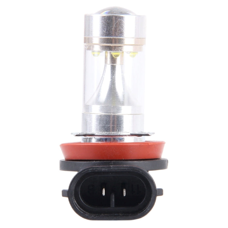 2 PCS H8/H11 30W 350 LM 6000K White Light 6 LED Car Fog Light Bulb, DC 12V